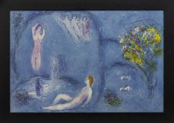 ILLUSTRATIONS FROM DAPHNIS ET CHLOE, A PRINT AFTER MARC CHAGALL