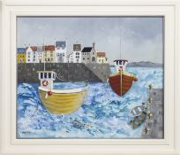 QUIRKY QUAYSIDE, A MIXED MEDIA BY LYNNE JOHNSTONE