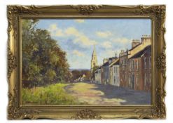 EAGLESHAM, AN OIL BY J D HENDERSON