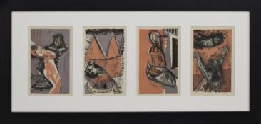 ORIGINAL LITHOGRAPHS FROM 'POEMS OF SLEEP AND DREAMS' BY ROBERT COLQUHOUN