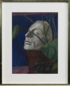 THE POET SLEEPS, A PASTEL BY JOE KEARNEY