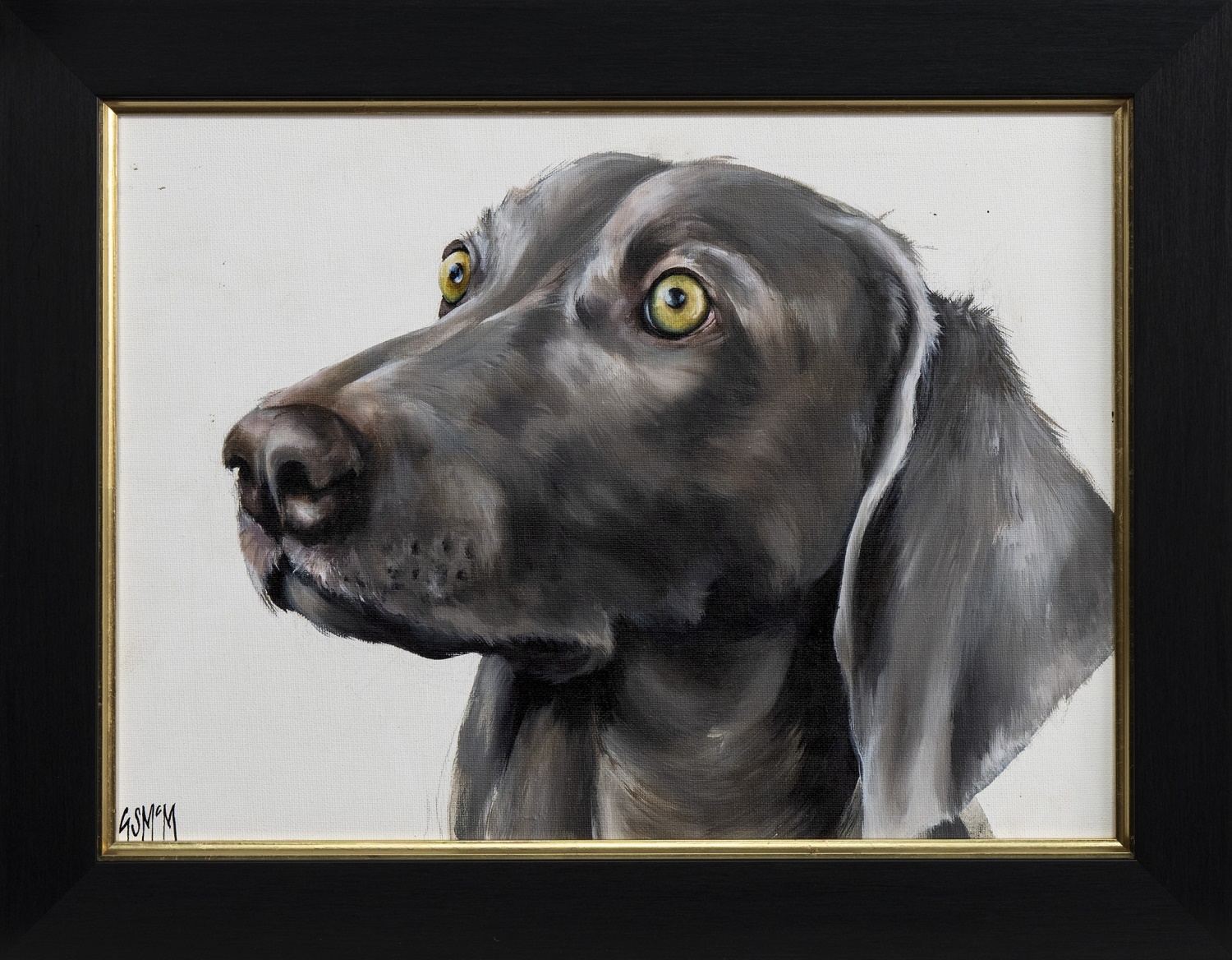 BEST FRIEND, AN OIL BY GEORGINA MCMASTER