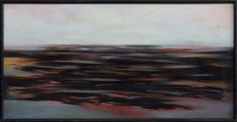 LANDSCAPE, JURA, AN OIL BY CHARLIE BOYLE