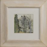 HOUSE/TREE, A WATERCOLOUR BY ALMA WOLFSON