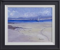 SAILING OFF MULL, AN OIL BY PAUL ROTH