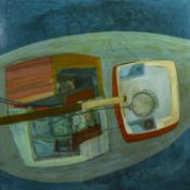 TRAWLER I, AN OIL BY IRENE HALLIDAY