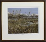 LOCH OSSAIN, A LIMITED EDITION PRINT BY JIM NICHOLSON