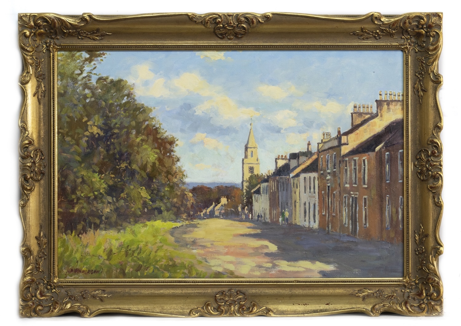 EAGLESHAM, AN OIL BY J D HENDERSON