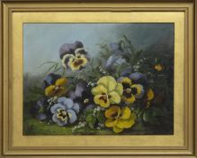 PANSIES, AN OIL BY A FOLLOWER OF ALBERT DURER LUCAS