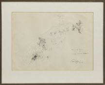 A PAIR OF SKETCHES BY TOM CARR