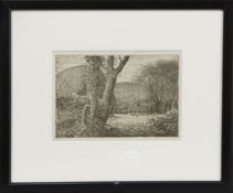 QUIRK'S YARD, AN ETCHING BY JOHN BULLOCH SOUTER
