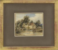 COUNTRY MILL, A WATERCOLOUR ATTRIBUTED TO DAVID COX SNR