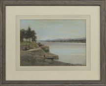 LOCH FYNE, A WATERCOLOUR BY GEORGE HOUSTON