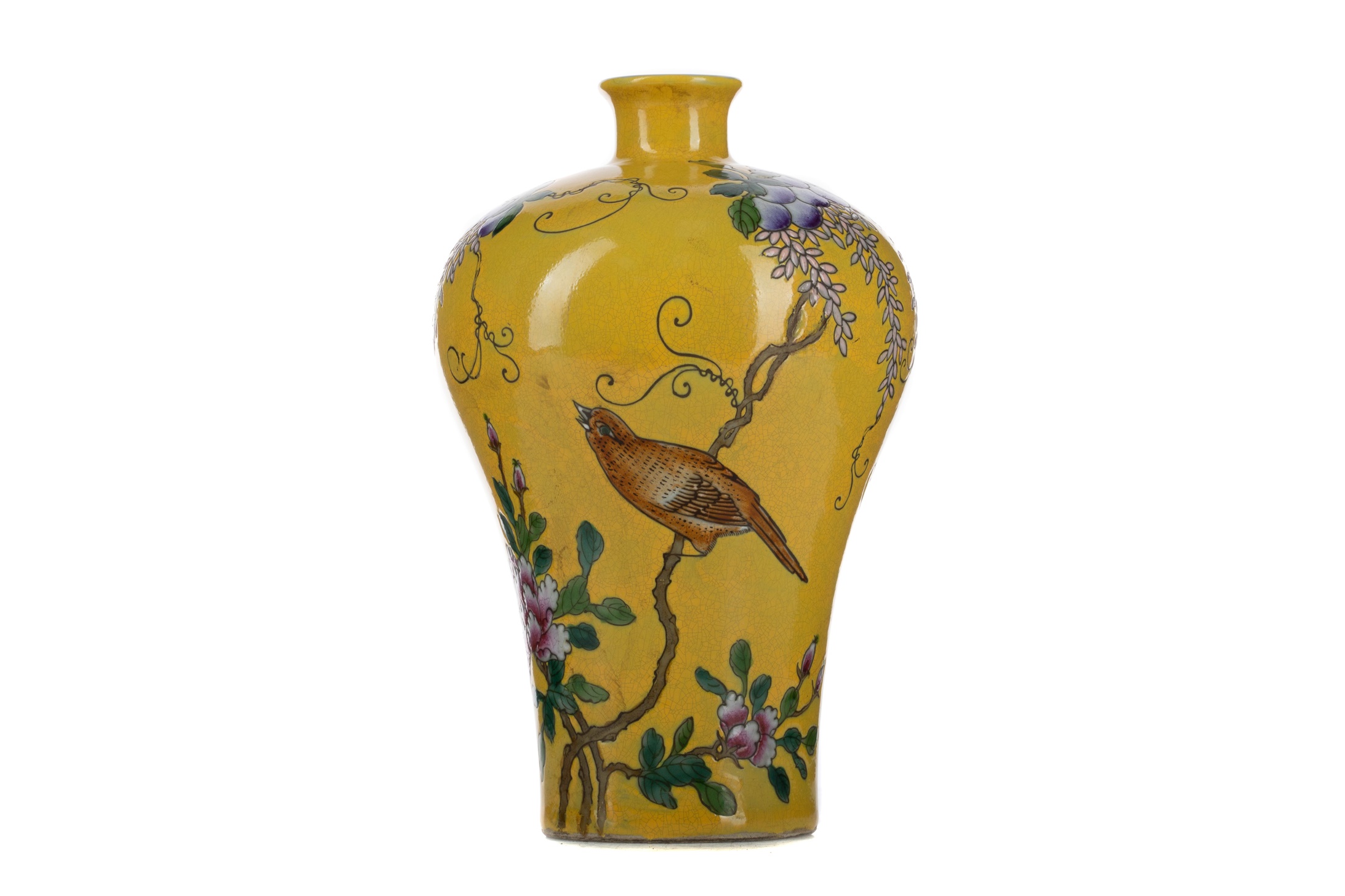 A CHINESE MEIPING VASE - Image 2 of 2