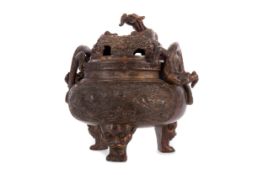 A CHINESE BRONZE CENSER