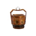 A MID-20TH CENTURY CHINESE PROVINCIAL WEDDING BASKET