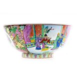 A 20TH CENTURY CHINESE FAMILLE ROSE BOWL