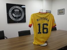 No.16 - AN AUTHENTIC PARTICK THISTLE STRIP WITH A DESIGN INSPIRED BY THE 1971 STRIP