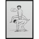 I MEAN NO DISRESPECT, A LITHOGRAPH BY DAVID SHRIGLEY