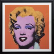 ORANGE MARILYN, A LITHOGRAPH AFTER ANDY WARHOL