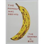 THE MOMENT HAS ARRIVED, A LITHOGRAPH BY DAVID SHRIGLEY