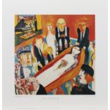CHINESE REQUIEM, A SIGNED PRINT BY JOHN BELLANY