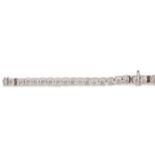 A DIAMOND TENNIS BRACELET