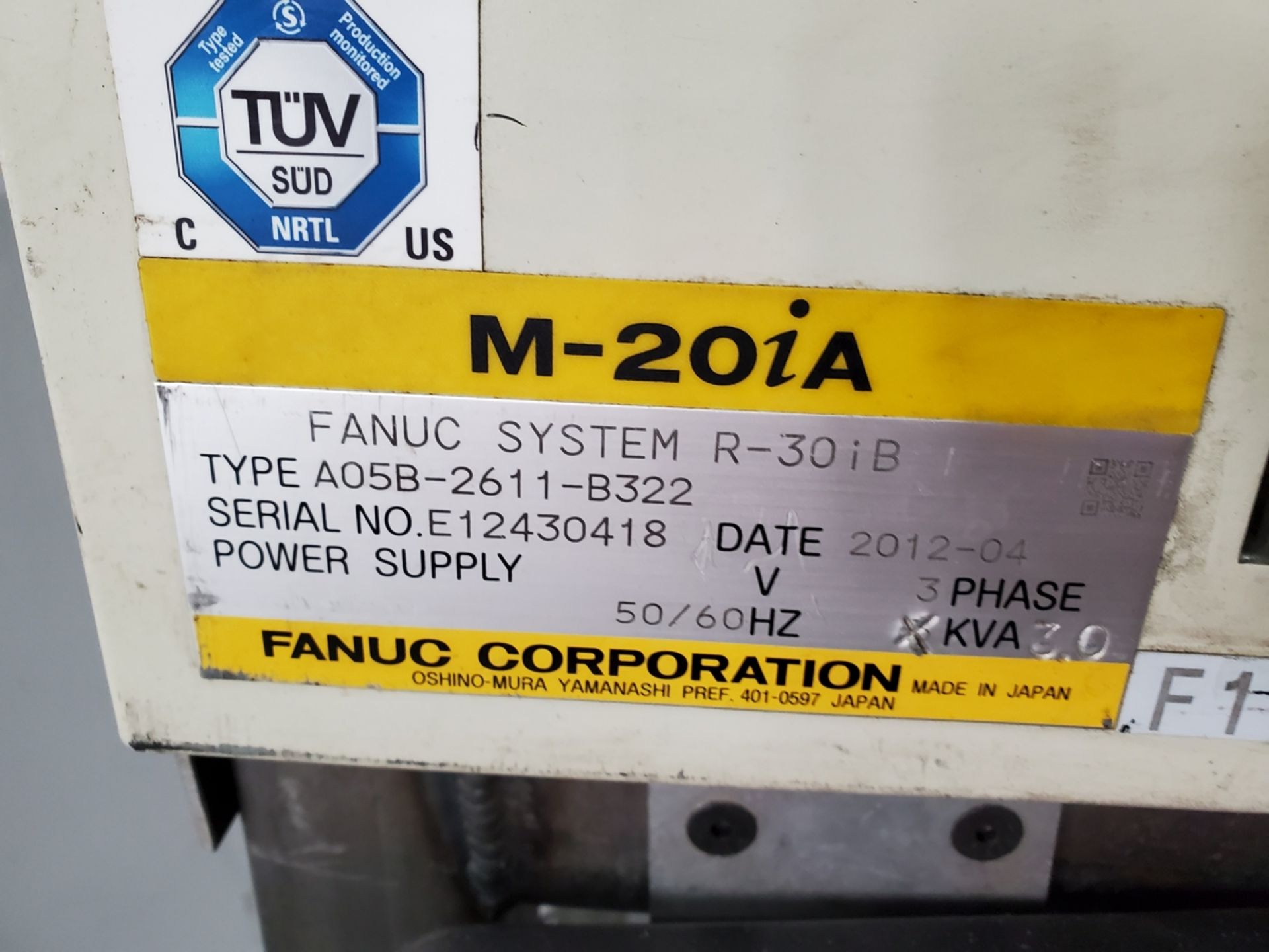 Fanuc M-20iA 6-Axis Robot, New in 2012 - Image 11 of 11