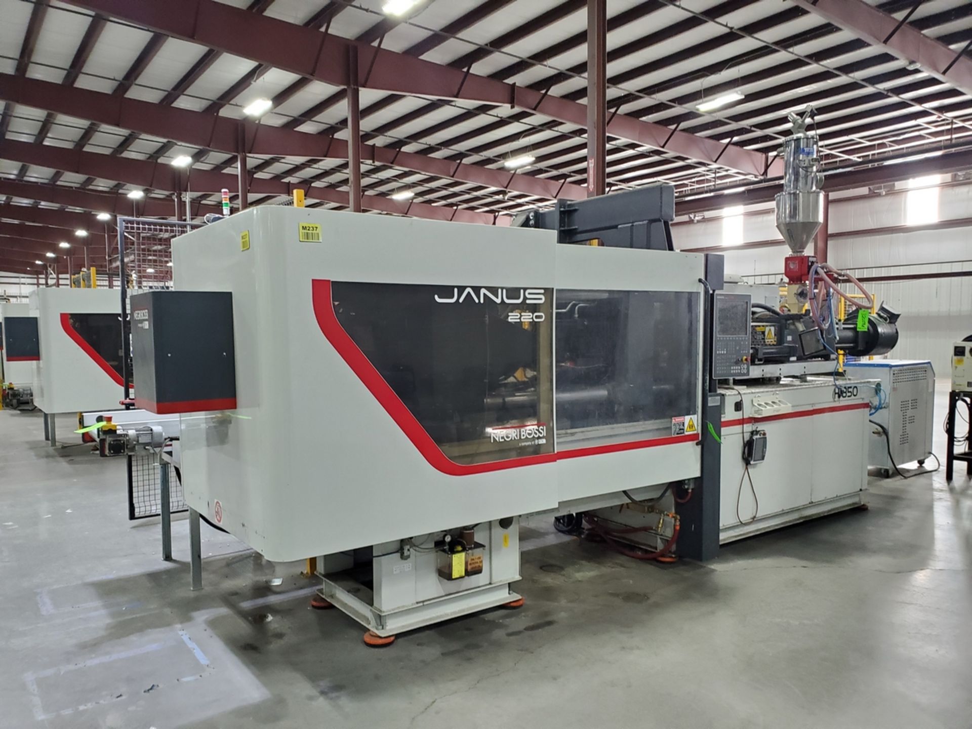 Negri Bossi Janus 220, 220 Ton Injection Molding Machine, New in 2014