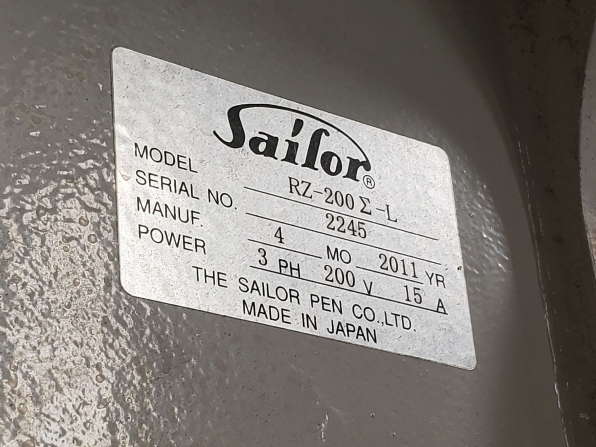 Sailor RZ-200 SIGMA-L Unloading Robot - Image 8 of 8