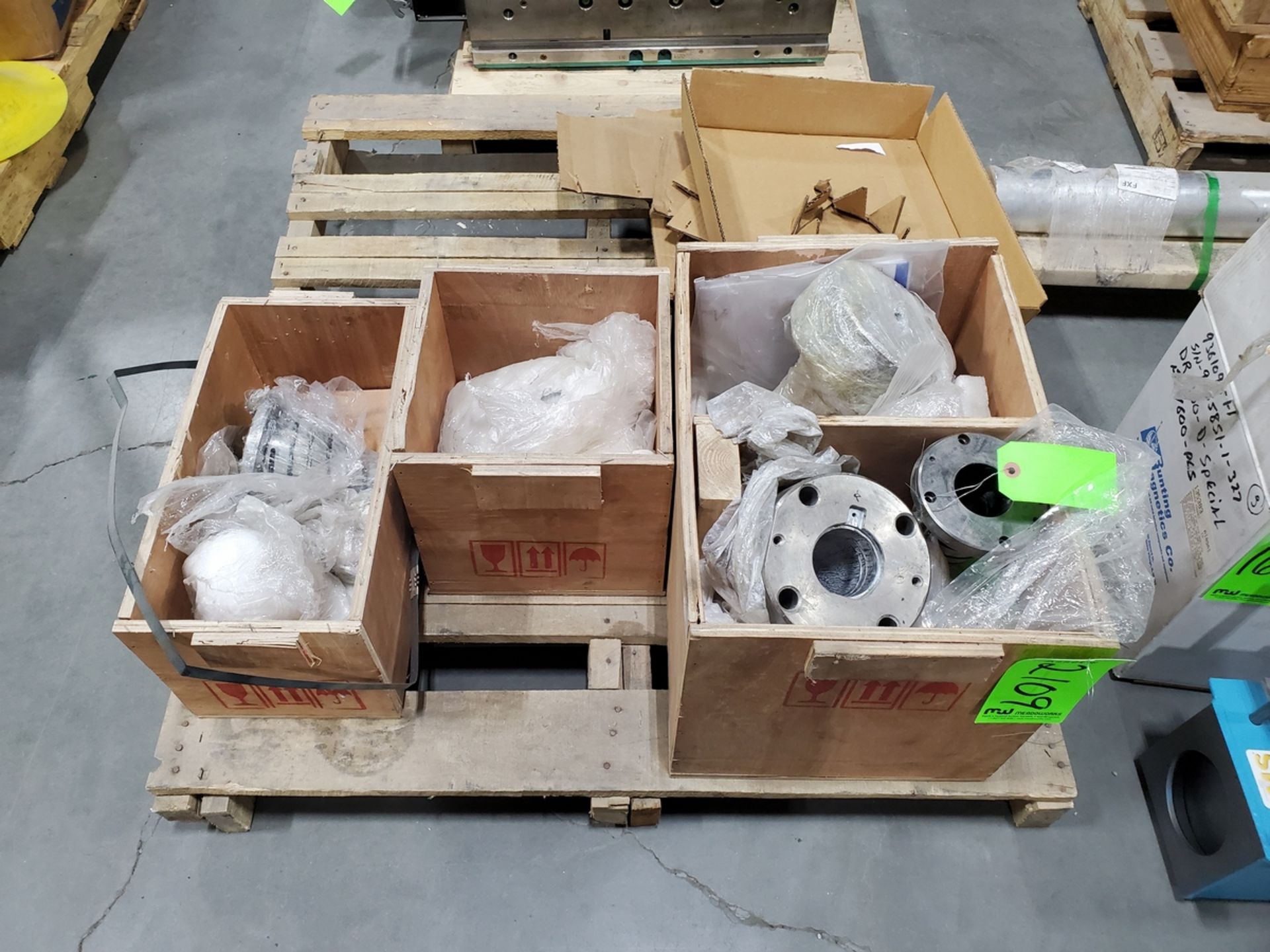 (3) Boxes of Champagne Flute Spare Parts