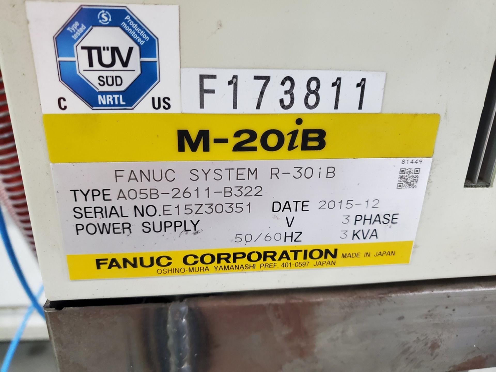 Fanuc M-20iB/25 6-Axis Robot, New in 2016 - Image 12 of 12