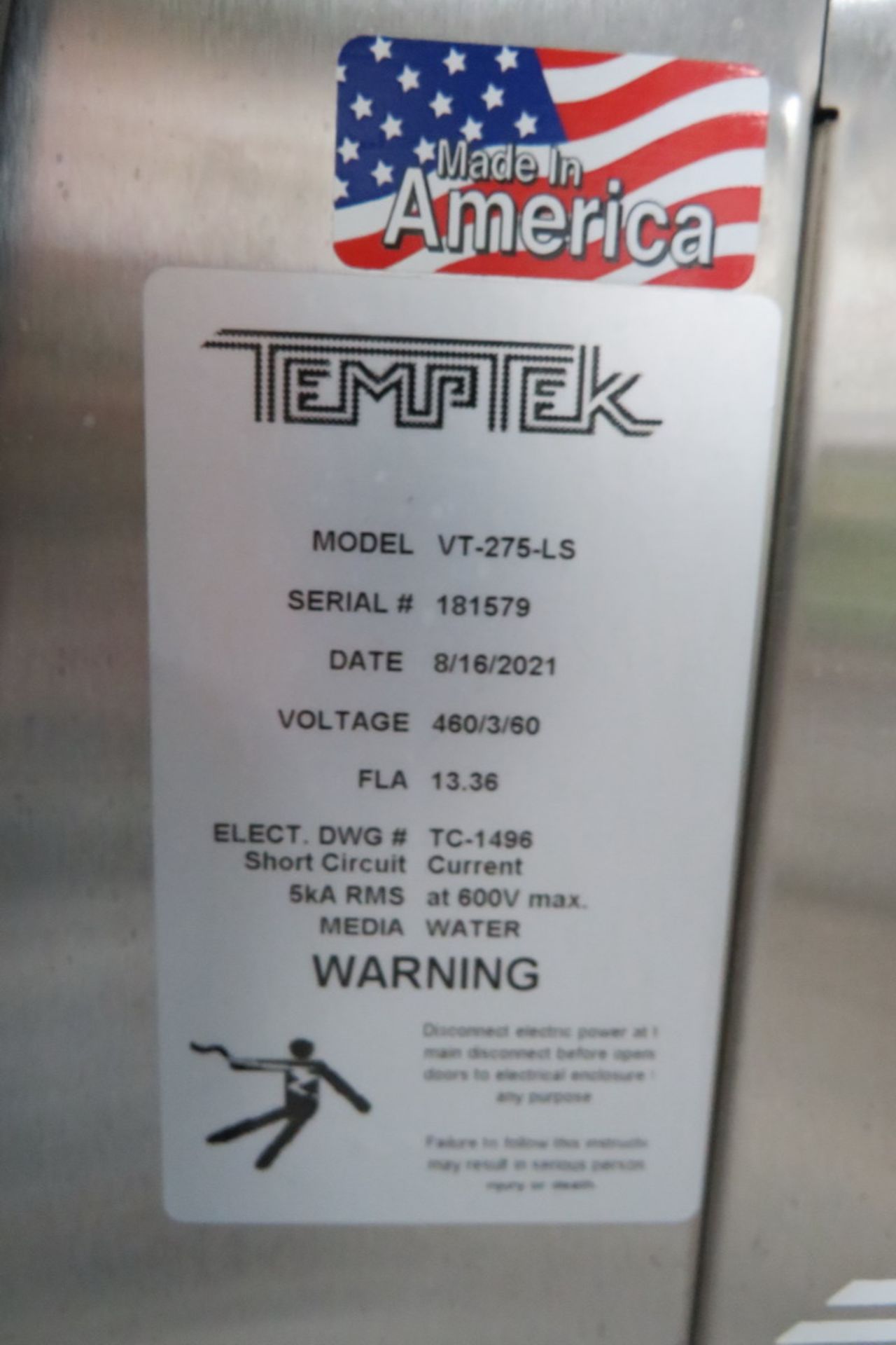 Temptek VT-275-LS Water Temperature Controller, New in 2021 - Image 2 of 2