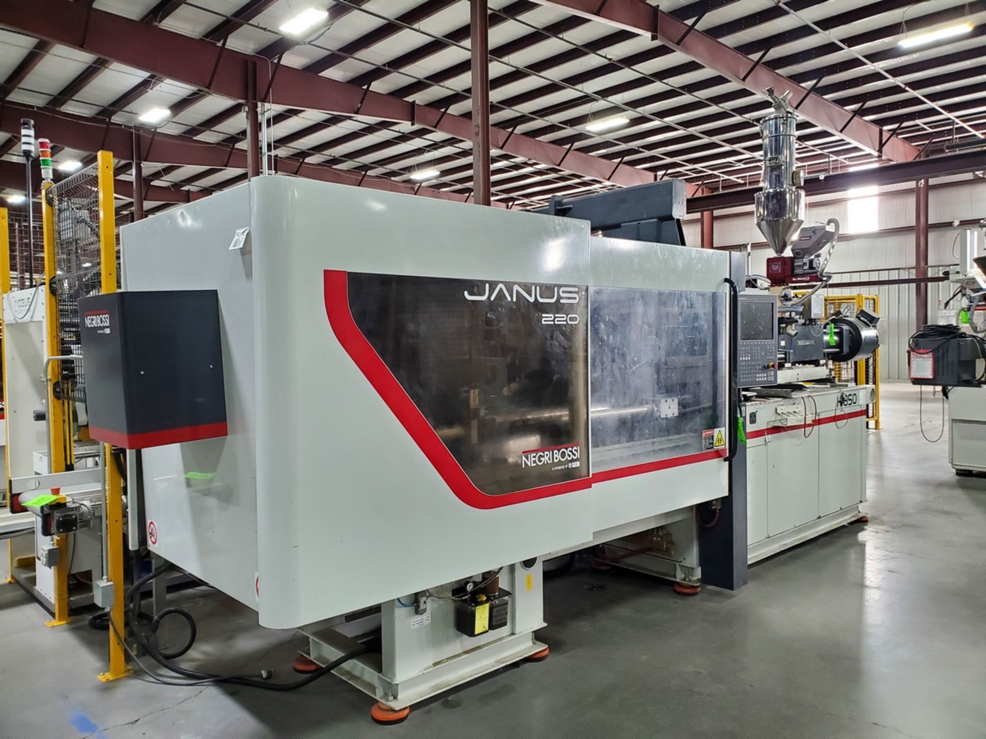 Negri Bossi Janus 220, 220 Ton Injection Molding Machine, New in 2017