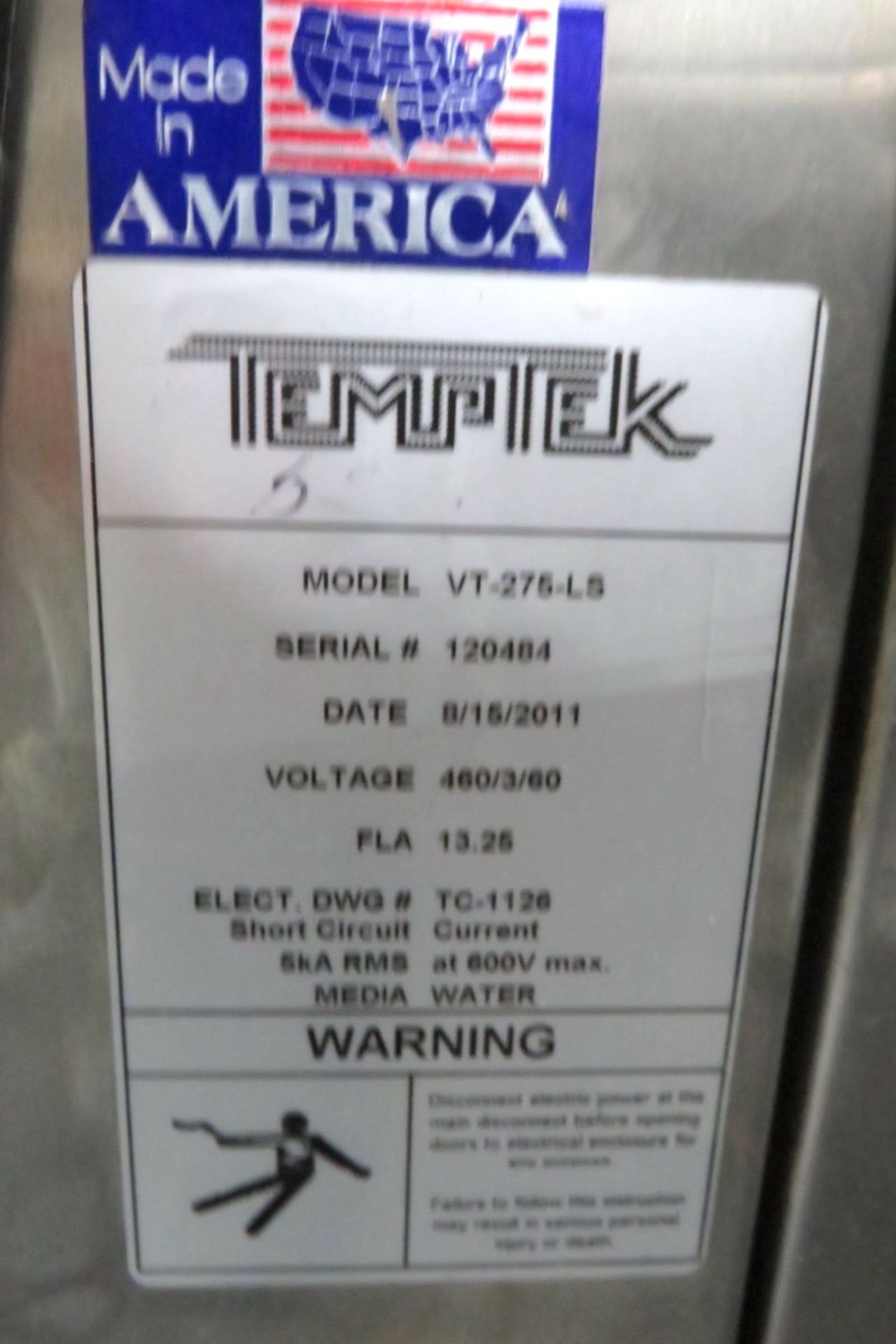 Temptek VT-275-LS Water Temperature Controller, New in 2011 - Image 2 of 2