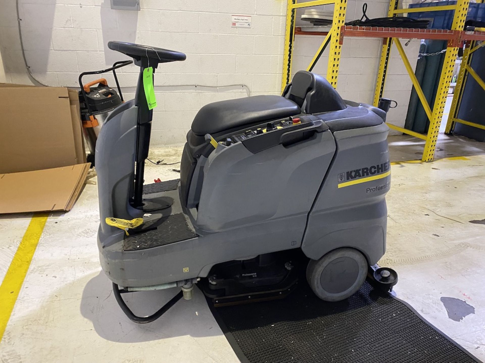 Karcher Ride-On Floor Scrubber with Charger