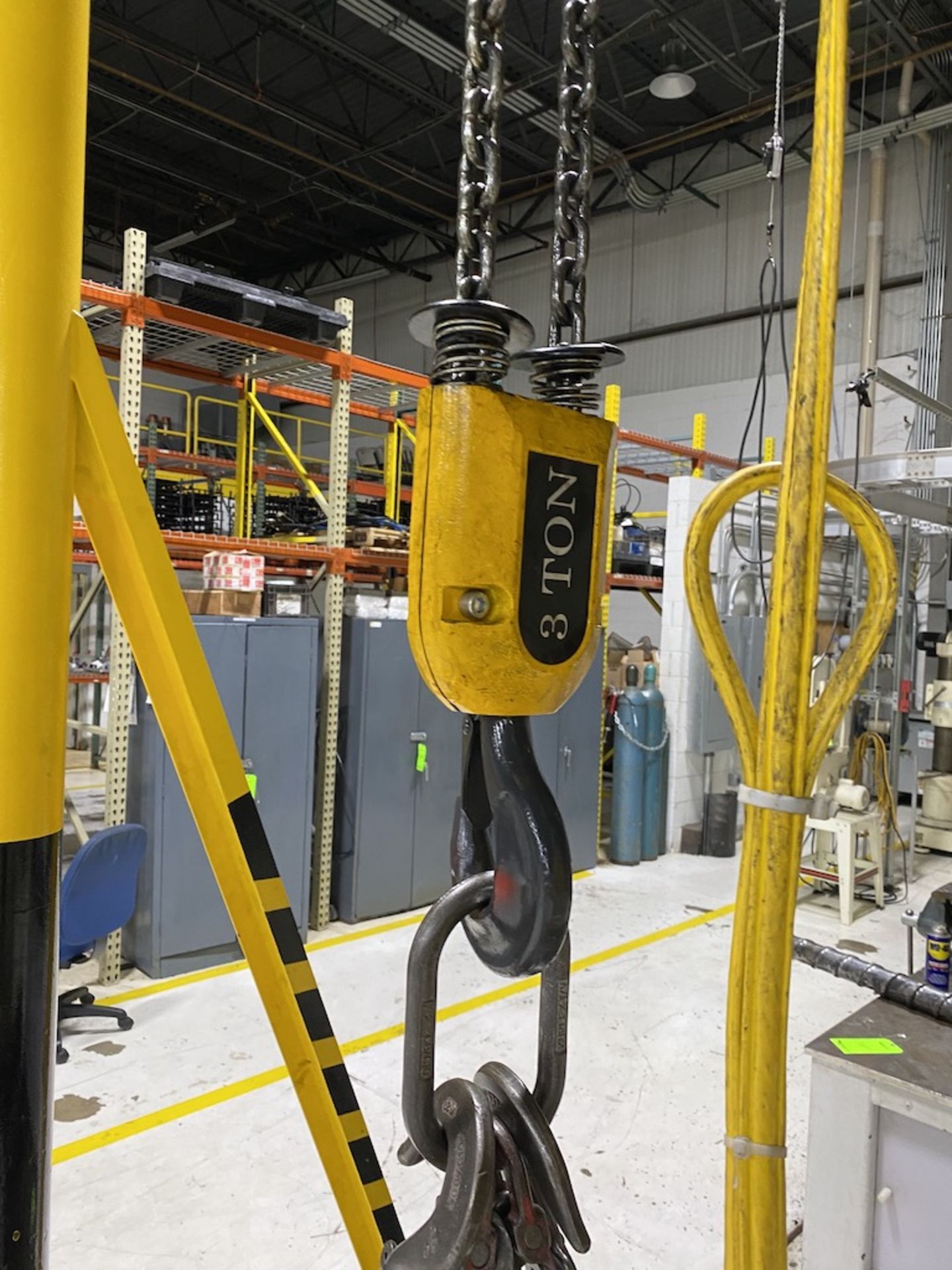 Handling Systems 3 Ton Gantry Crane on Casters with Kone Cranes 3 Ton Hoist, Controller, Heavy Duty - Image 5 of 9