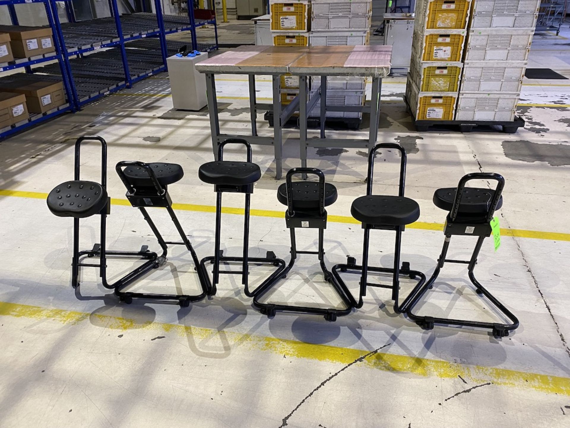 Qty. 6 - Work Stools