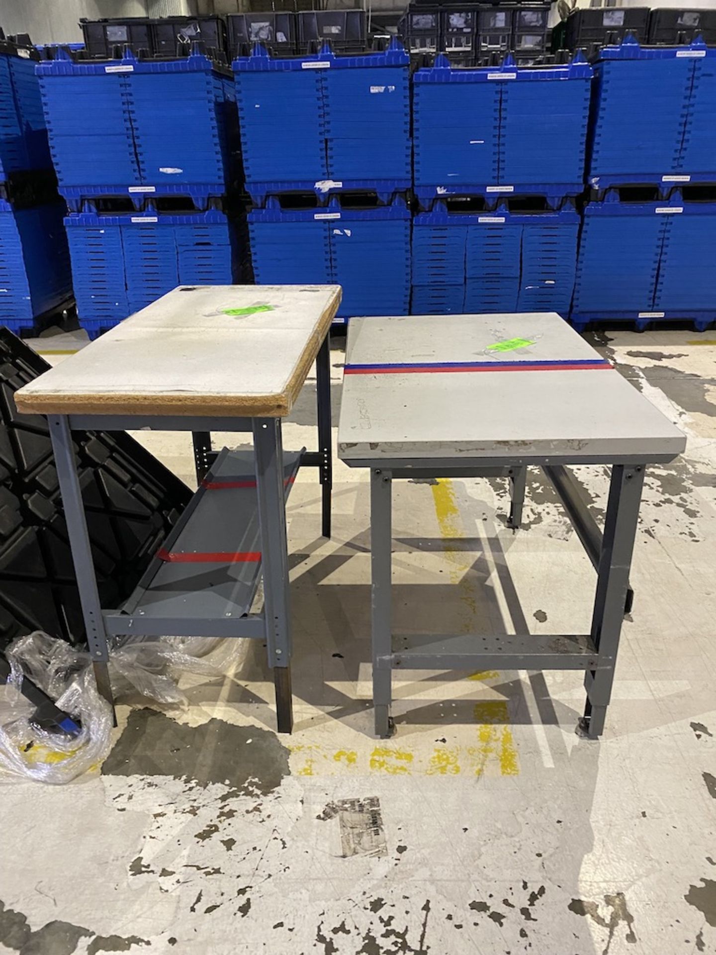 Qty. 2 - Work Tables - Image 2 of 3