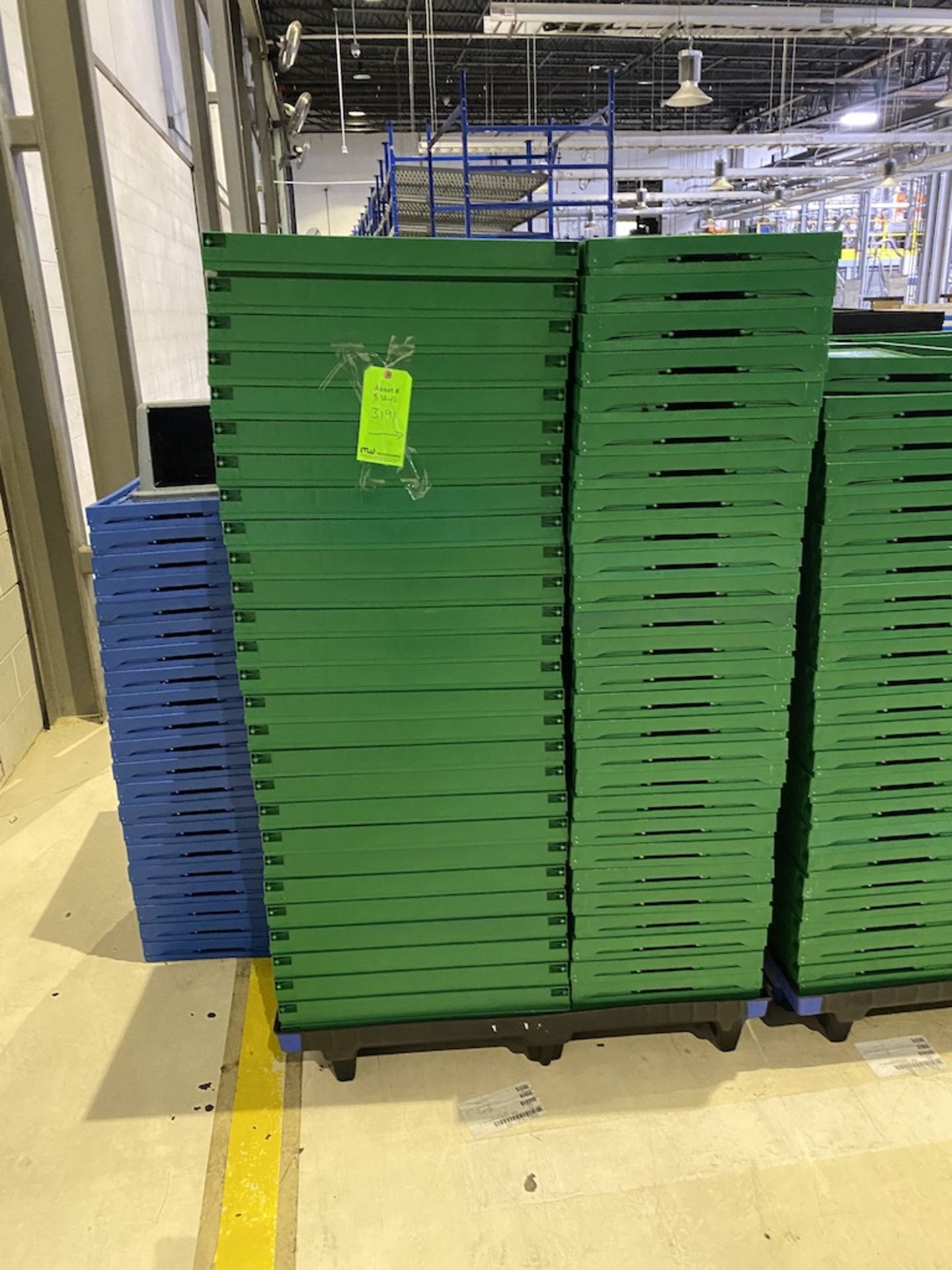 Qty. 8 - Pallets of Collapsible Parts Crates, Crate Dimensions approx. 24" x 16" x 12" High - Image 8 of 8