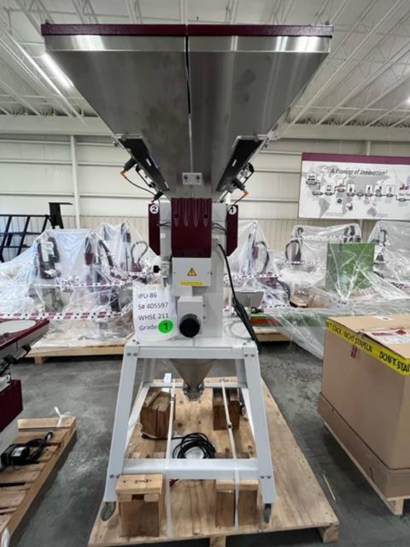 Wittmann Gravimax G-34 Material Blender, New in 2018