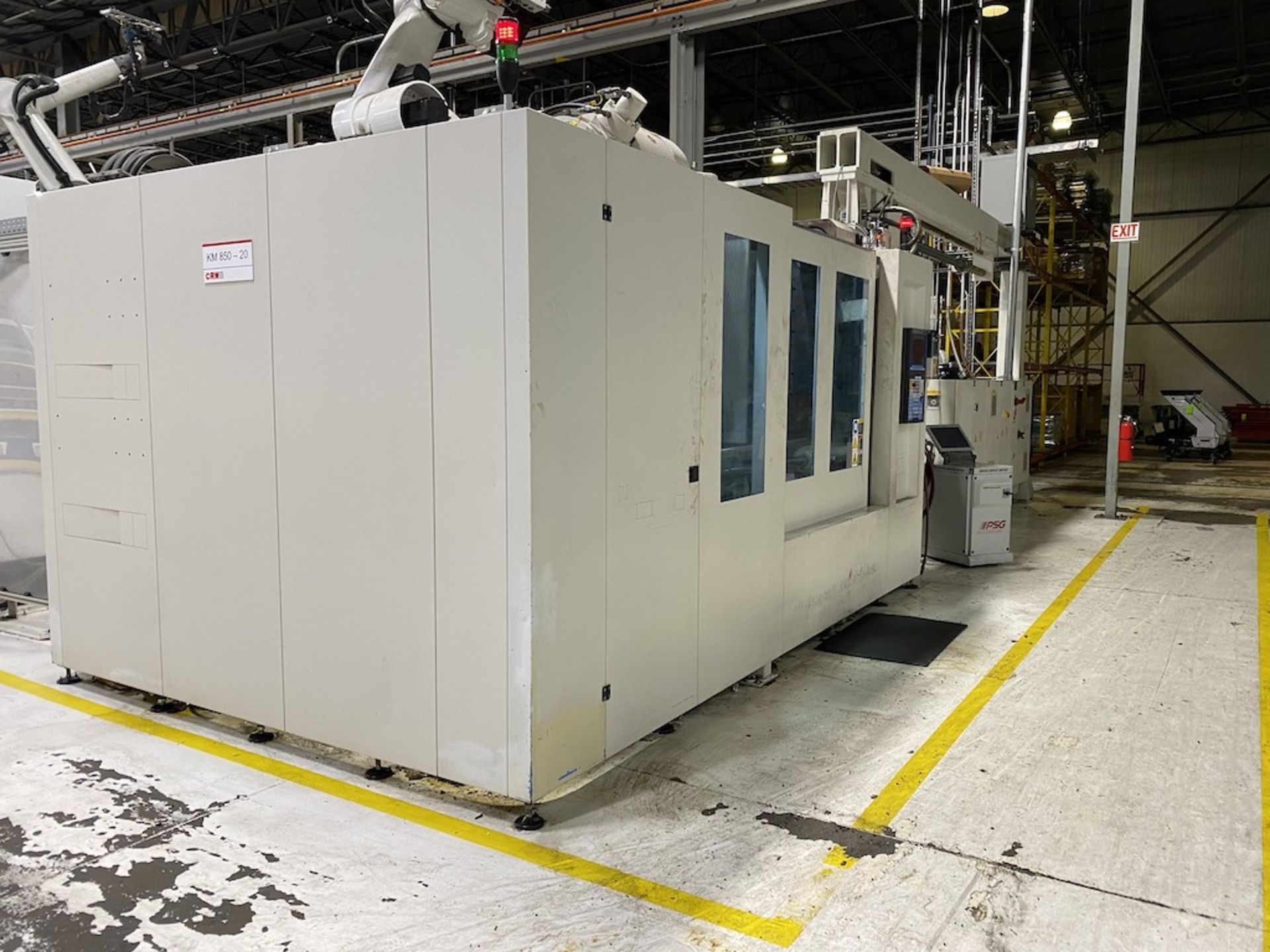 Krauss Maffei KM 850-4300 MX 850 Ton Injection Molding Machine - Image 7 of 9