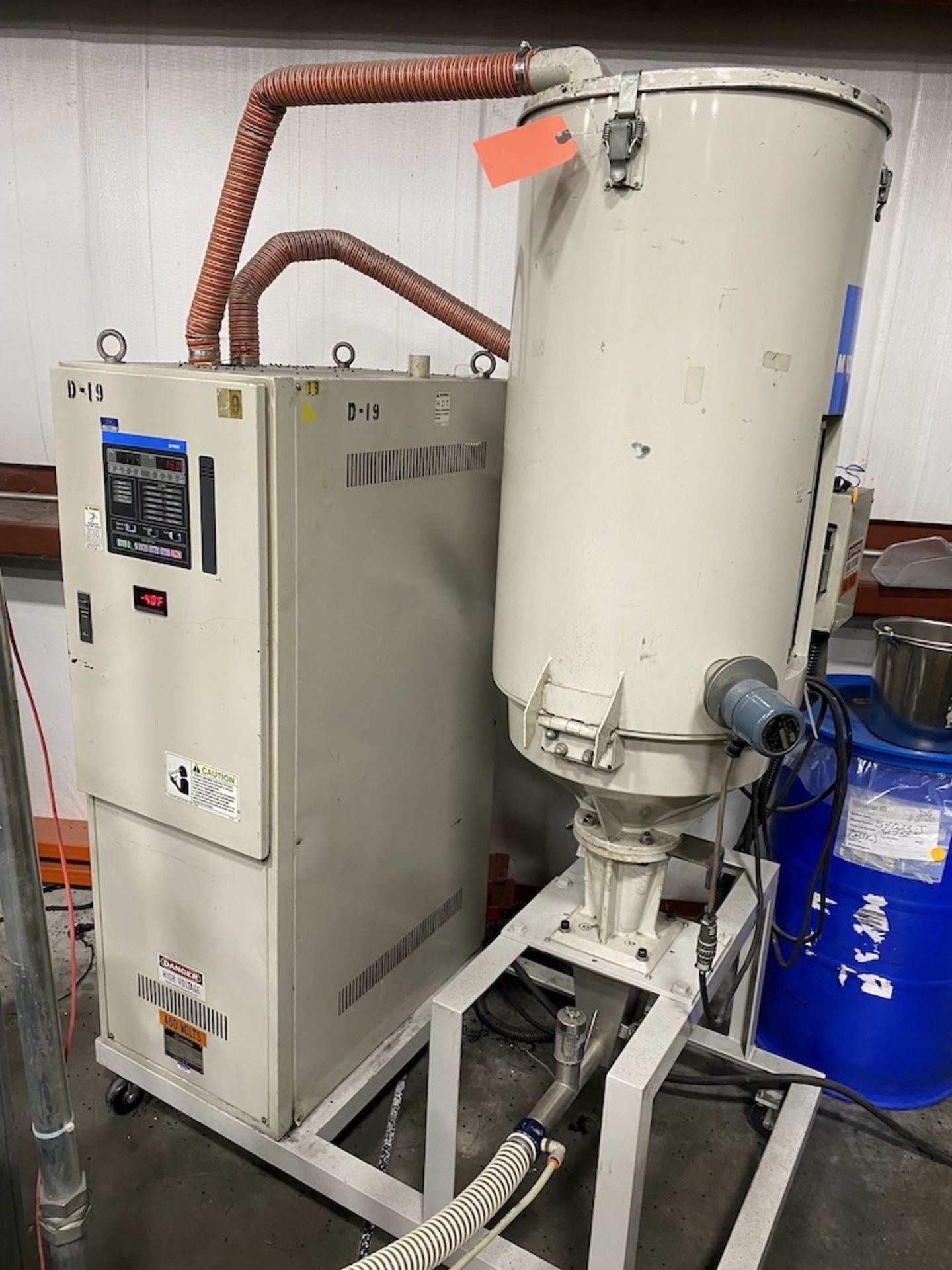 Matsui DMZ-120 Material Dryer & Hopper