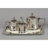 A complete tea set, marked Hollandia. The Netherlands, 1st