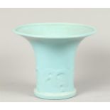 Koen Mertens for Velsen Kennemer Pottery. A light blue eart