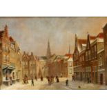 After P.G. Vertin, View of Haarlem in Winter.