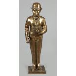 A bronze sculpture of a cigar seller. 2nd half of the 20th
