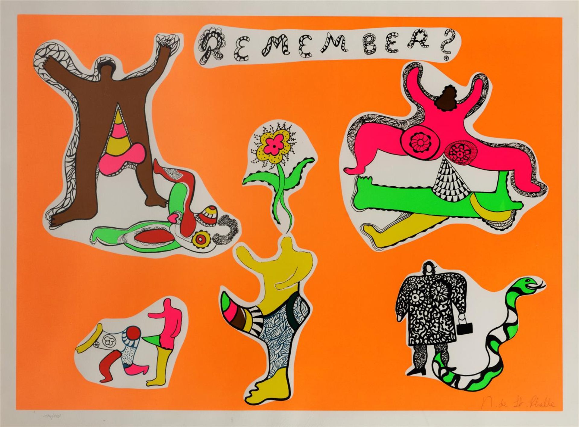 Niki de Saint Phalle (1930-2002)
Remember, from the Niki po