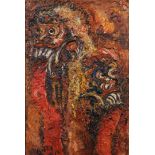 Hadhy, Sri (1943-) Javanese Dancers, signed, and dated '"75