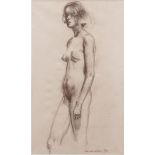 Sierk Schršder (1903-2002) Standing nude, signed and dated